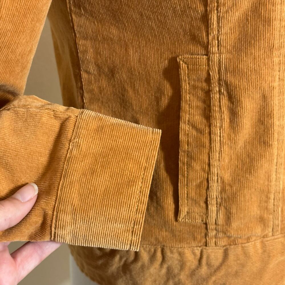 Others Follow Camel Sequoia Corduroy Women’s Jacket Sherpa Details, Size XS - Picture 7 of 9